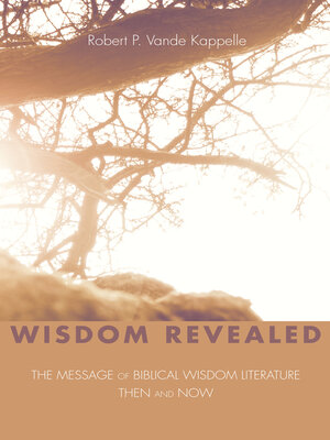 cover image of Wisdom Revealed